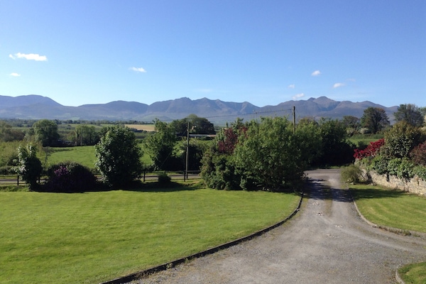Mcgillycuddy Reeks view from the house.