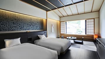 Japanese Western Style Room | 2 bedrooms, in-room safe, desk, soundproofing