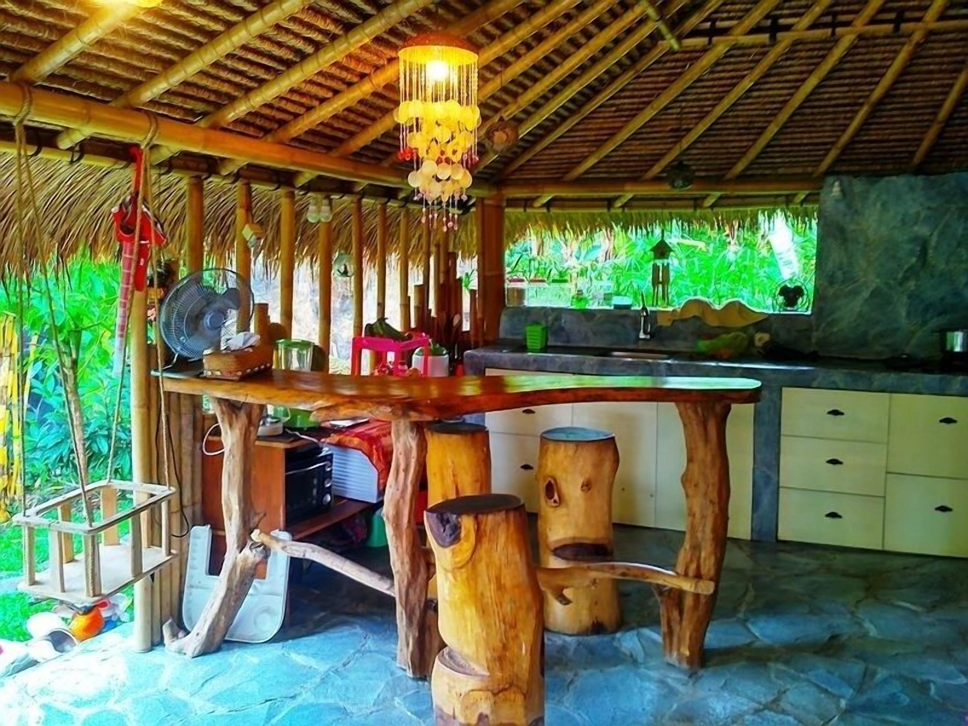 Eco bamboo house 2BR
