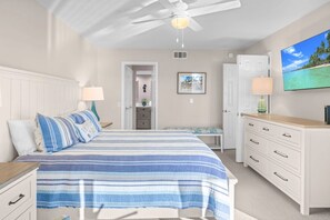 2 bedrooms, iron/ironing board, WiFi (free), bed sheets
