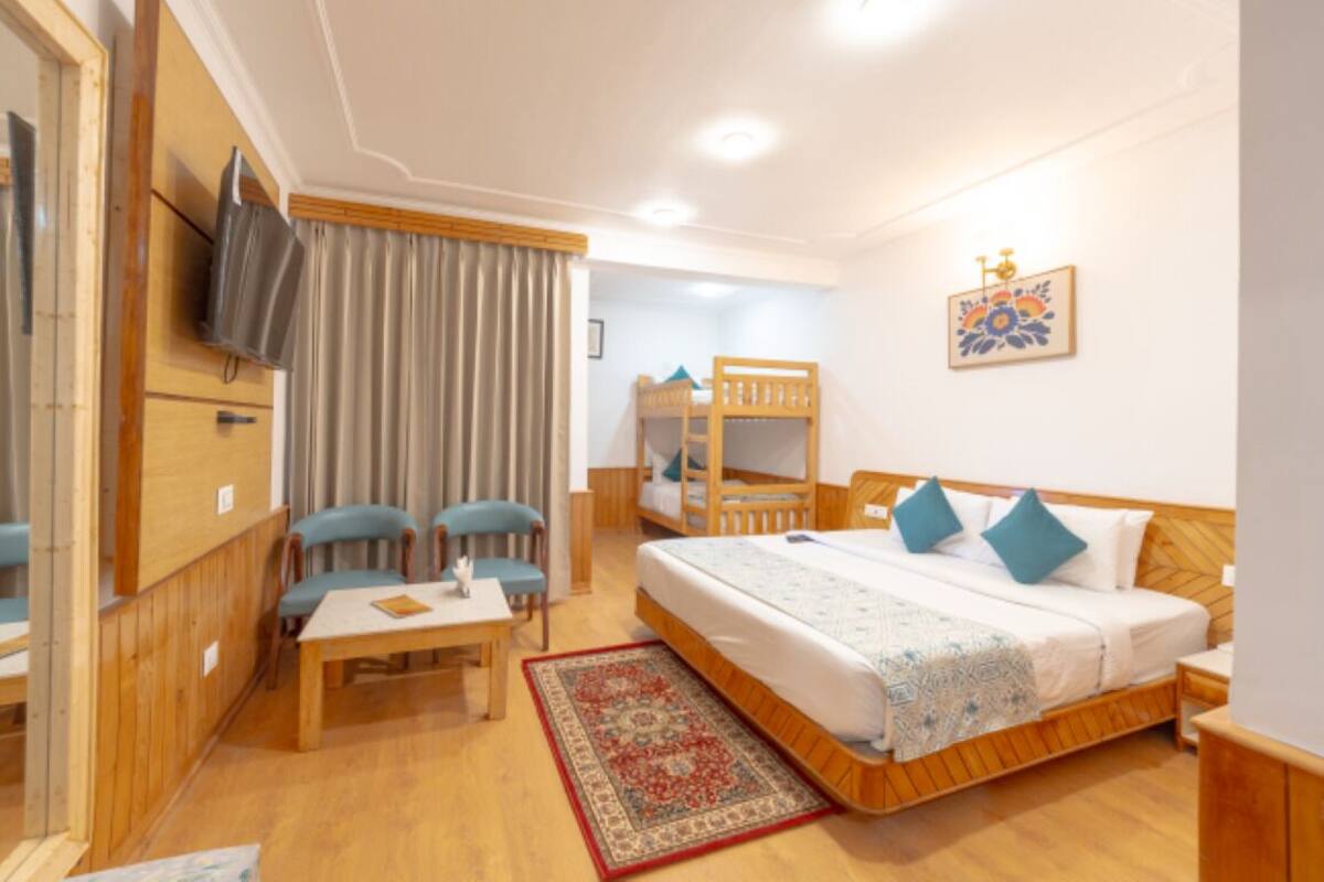 Family Room | Individually decorated, desk, laptop workspace, soundproofing