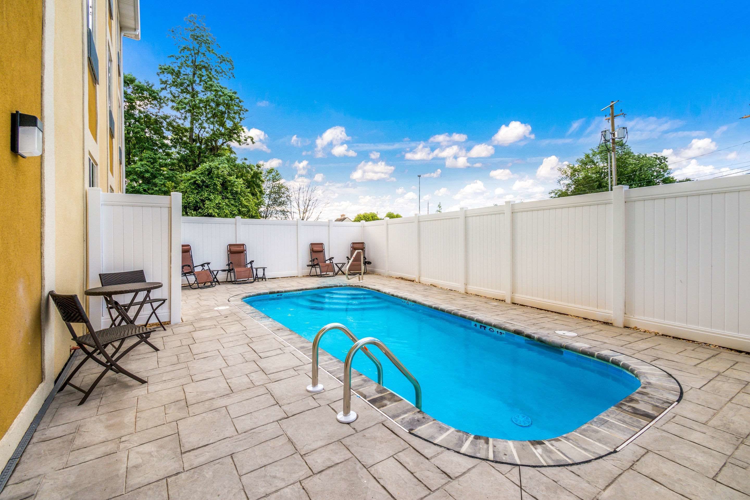 Seasonal outdoor pool