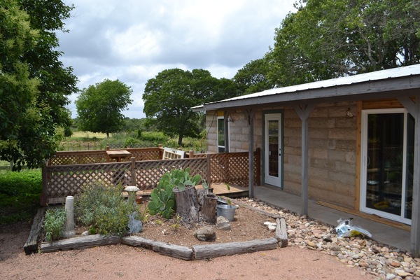 Entrance to cabin
