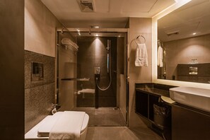 シャワー、レインフォールシャワー、タオル