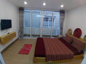 2 室のベッドルーム、アイロン / アイロン台、WiFi、ベッドシーツ