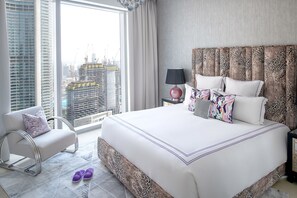 Penthouse Premium, 5 phòng ngủ, quang cảnh thành phố | 5 phòng ngủ, bộ đồ giường cao cấp, nệm có lớp đệm bông 