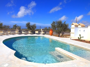 Seasonal outdoor pool