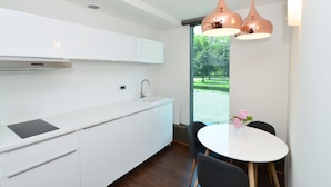 Apartamento Deluxe, vistas a la ciudad | Cocina básica privada