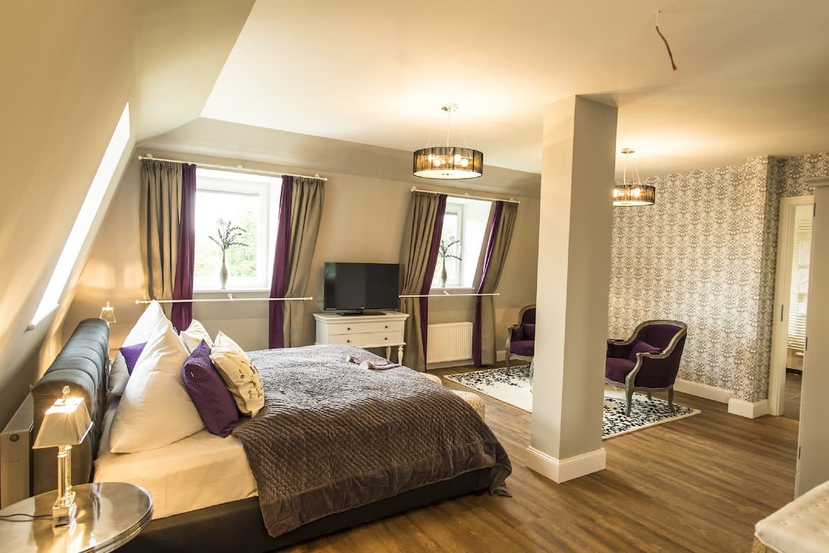 Studio | Hypoallergeen beddengoed, een minibar, individueel gedecoreerd