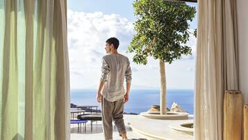 Luxury Villa, 2 Bedrooms, Private Pool, Pool View | Premium bedding, pillow-top beds, minibar, in-room safe