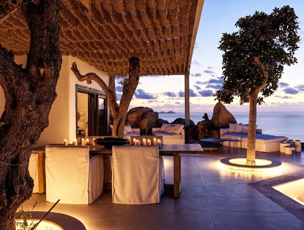 Luxury Villa, 1 Bedroom, Private Pool, Sea View | View from room