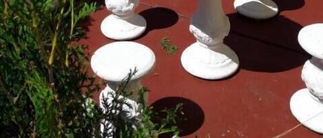 Entrada de la propiedad