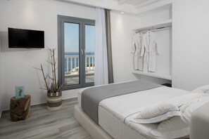 Deluxe Suite, Jetted Tub, Sea View | View from room - Iliada Suites - Adults only (Naxos)