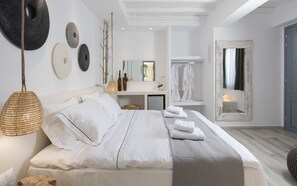 Junior Suite, Sea View | 1 bedroom, premium bedding, in-room safe, soundproofing - Iliada Suites - Adults only (Naxos)