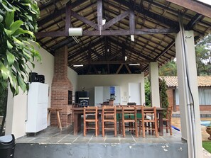 Opções para refeição ao ar livre