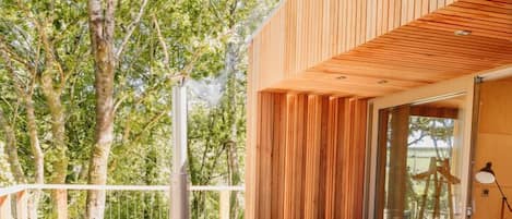 Panorama huisje, meerdere bedden | Een strijkplank/strijkijzer, beddengoed