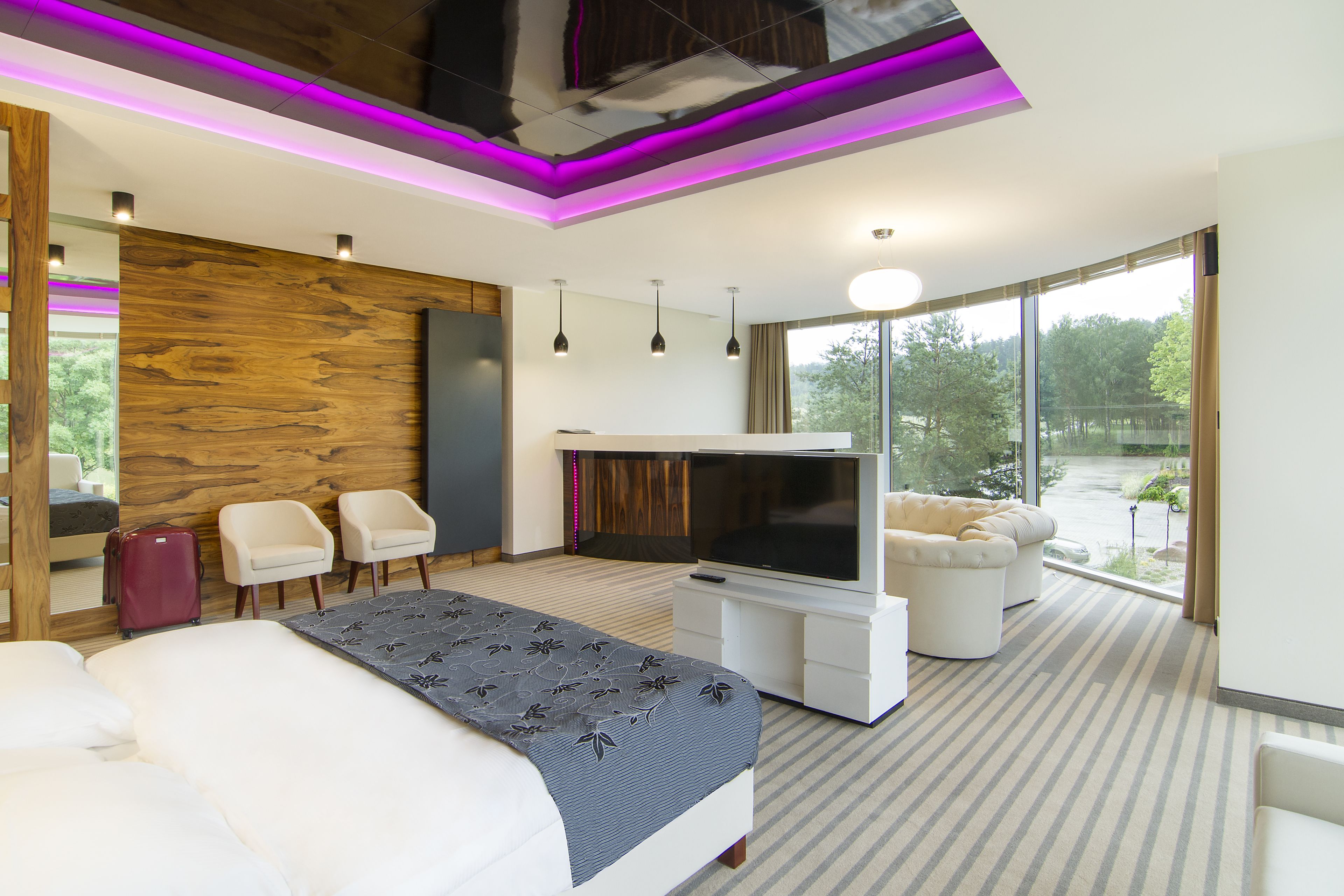 Standard-Apartment | Wohnzimmer | 32-Zoll-Flachbildfernseher mit Satellitenempfang, Fernseher