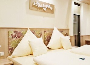 In-room safe, blackout curtains, free cots/infant beds, free WiFi