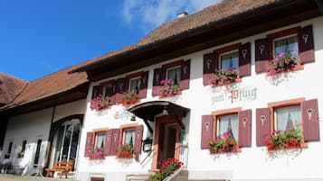 Overnatningsstedets facade