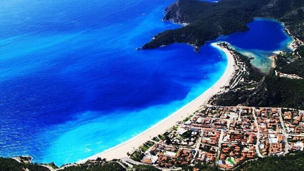 Aerial view - Apart Cennet Bahcesi (Fethiye)