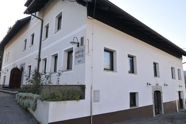 Fassade der Unterkunft