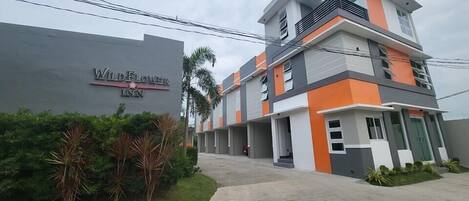 Façade de l’hébergement