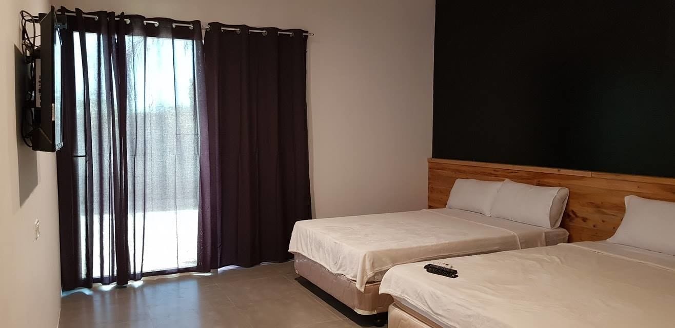 family single room, multiple beds | 1 bedroom, desk, laptop workspace, bed sheets