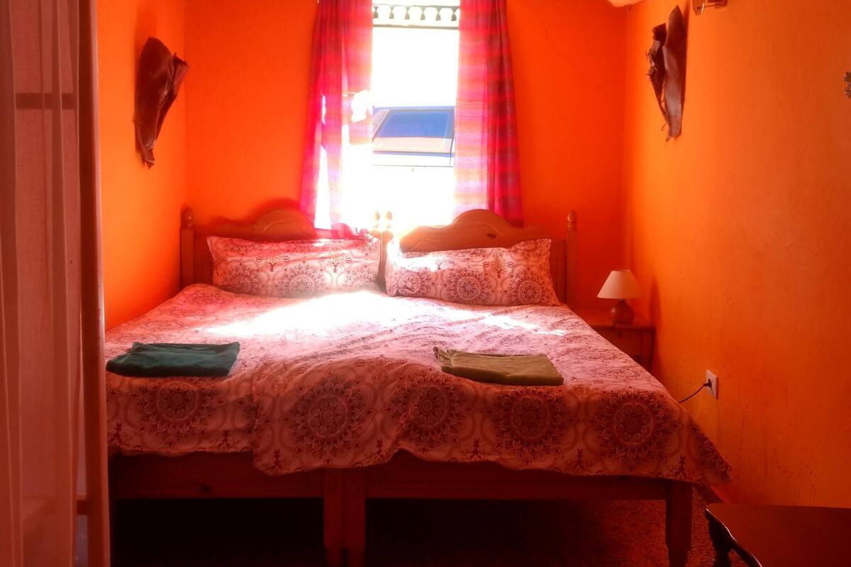 Double or Twin Room, Shared Bathroom | Iron/ironing board (on request), WiFi (free), bed sheets