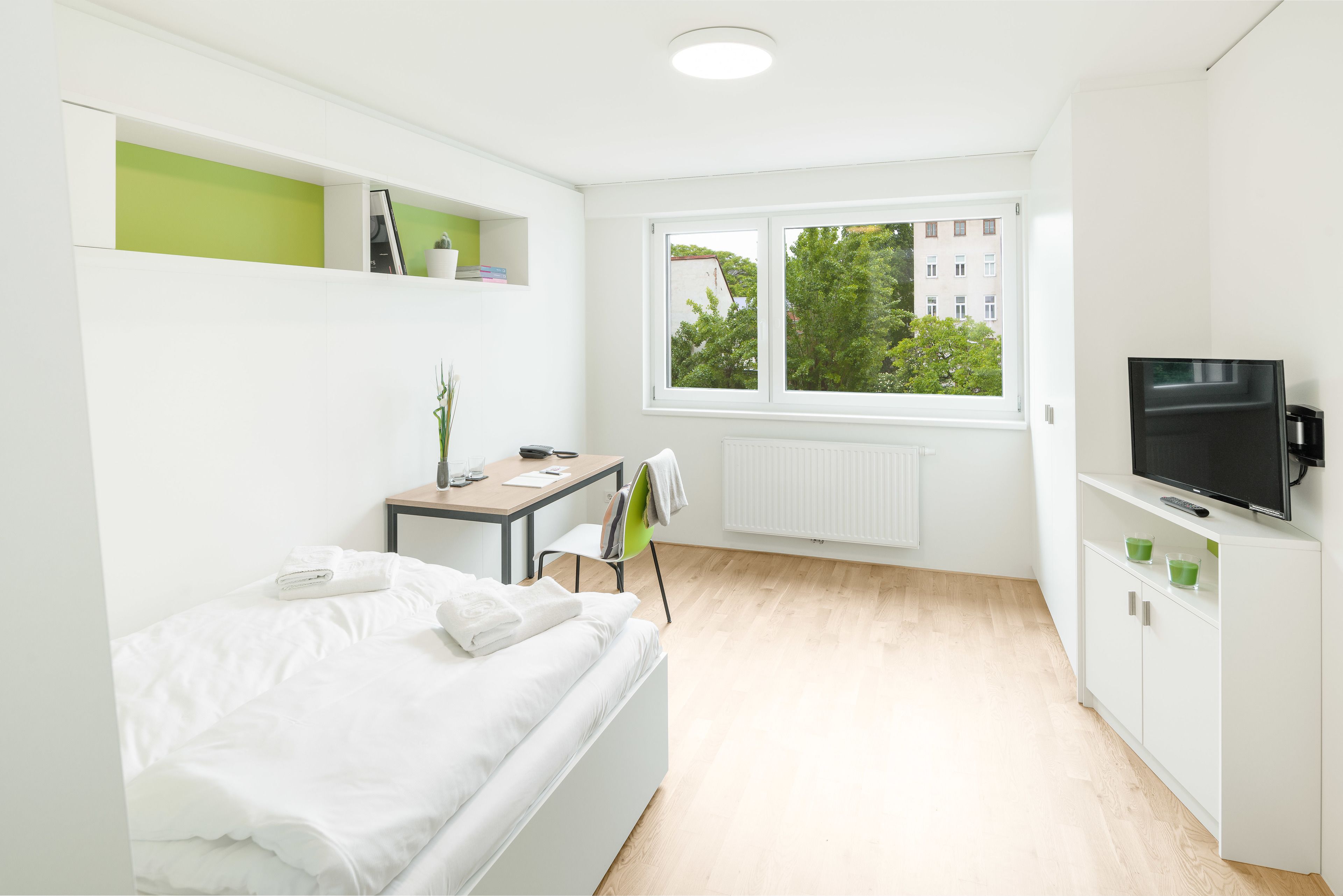 family apartment with 2 bedrooms | 1 bedroom, blackout curtains, free wifi, bed sheets