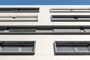 Fassade der Unterkunft