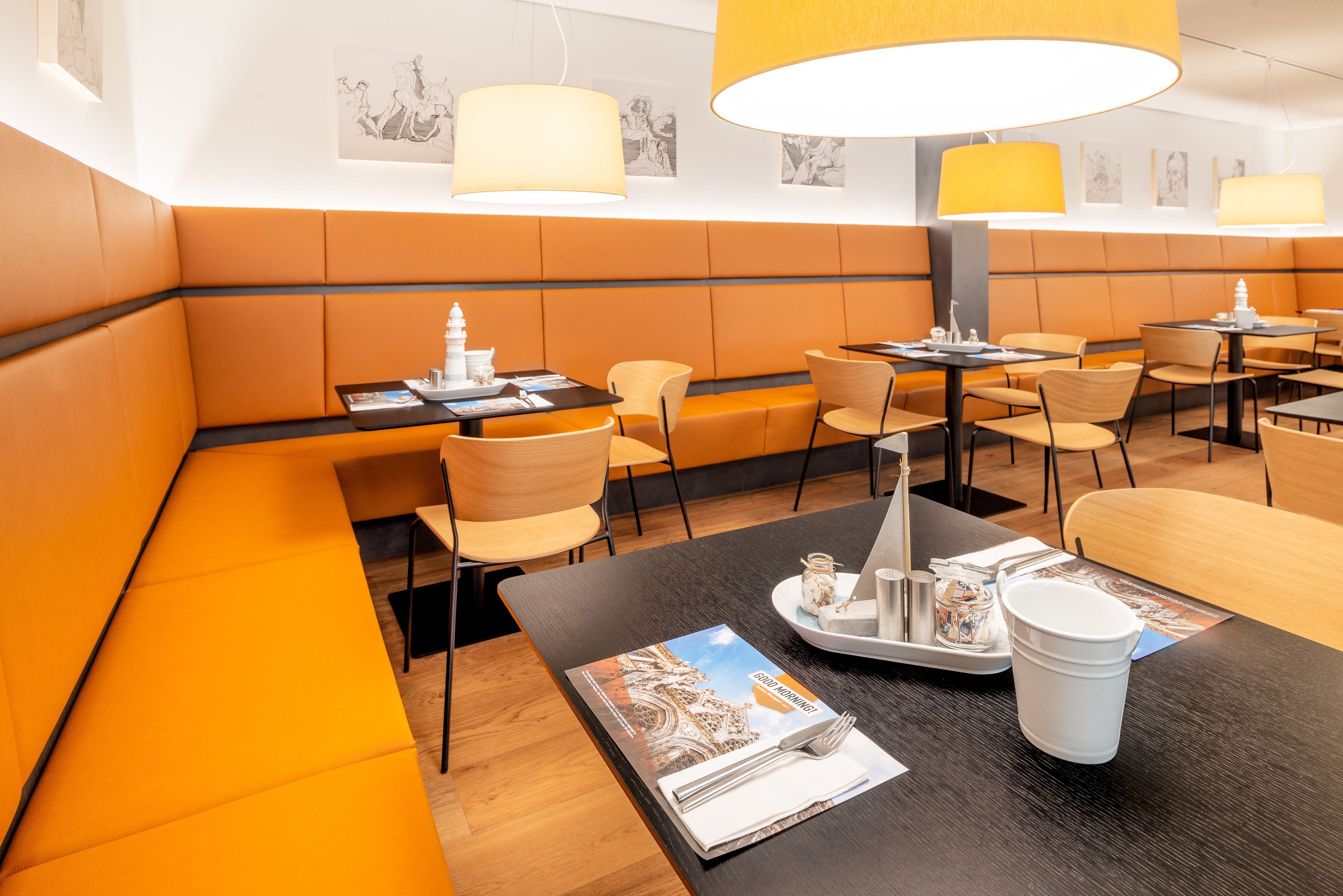 daily buffet breakfast (eur 16 per person)