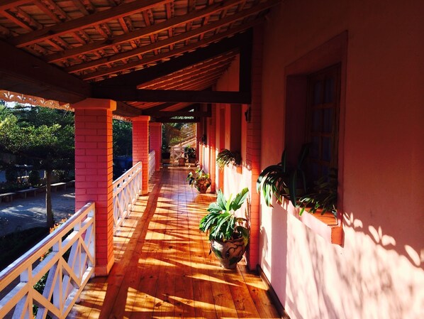 Interior entrance