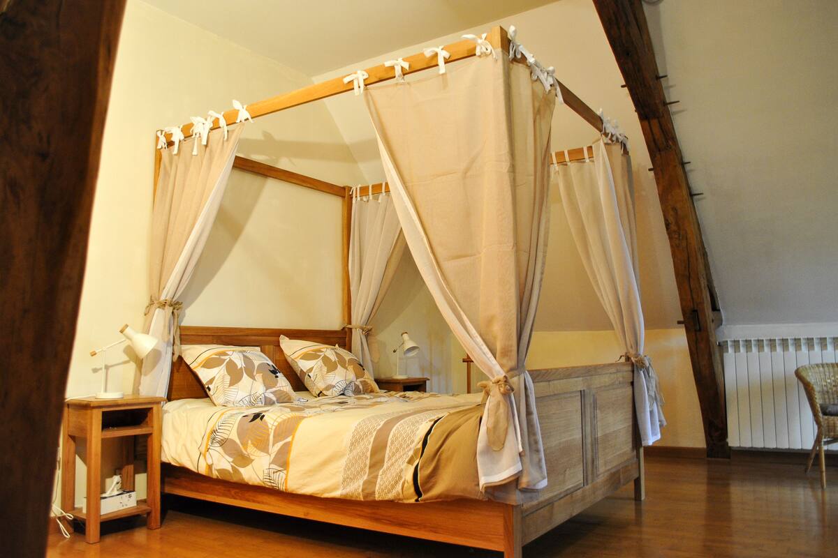 Chambre Double, vue jardin (Teddy)