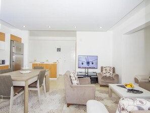 Apartment, 3 Bedrooms | Living area | LCD TV - Pinara Residence Oko Apartment (Fethiye)