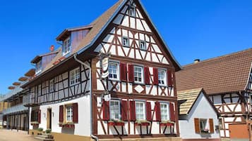 Fassade der Unterkunft