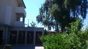 Majoituspaikan julkisivu