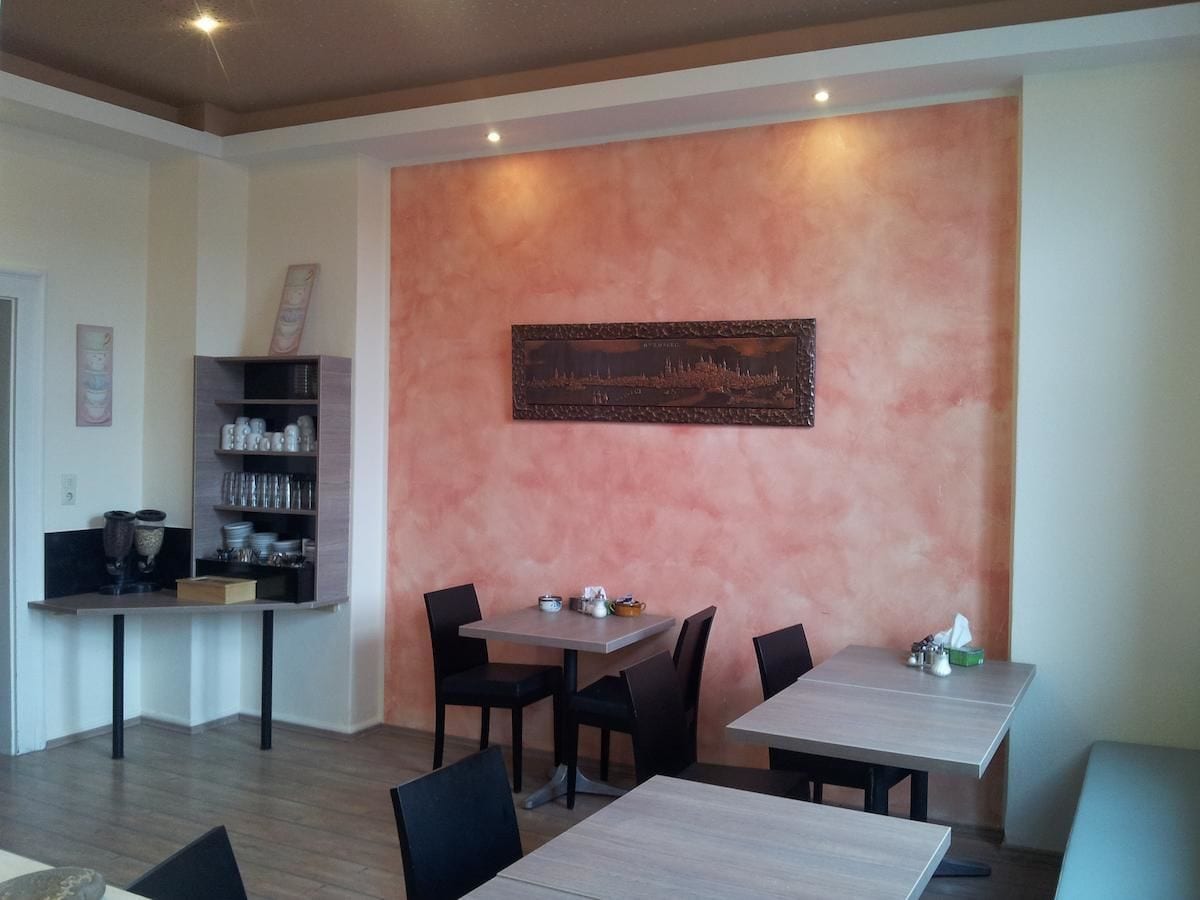 Daily buffet breakfast (EUR 12 per person)