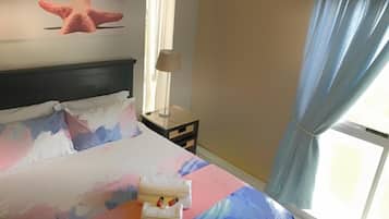 Căn hộ dành cho gia đình | 2 phòng ngủ, bàn ủi/dụng cụ ủi quần áo, bộ trải giường