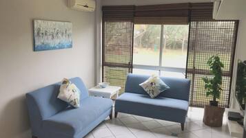 32-inch TV with satellite channels