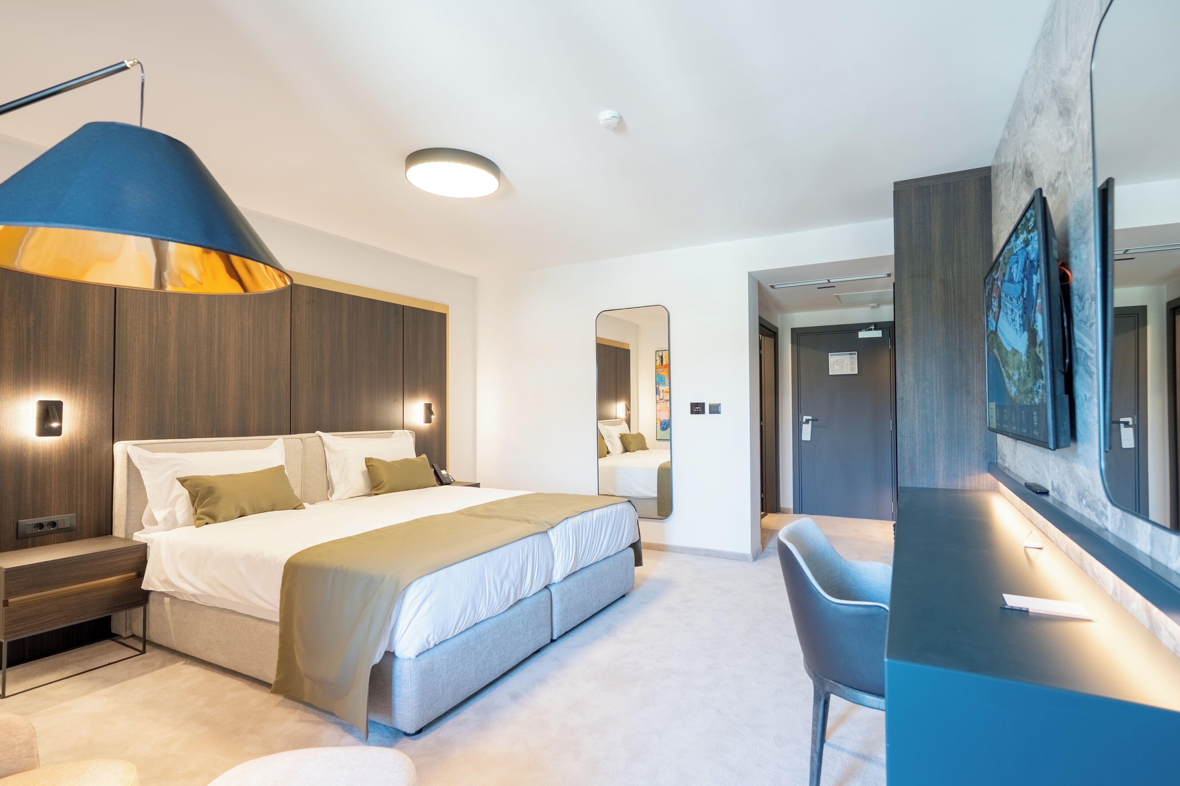 Deluxe-Zimmer | Minibar, kostenloses WLAN, Bettwäsche, Rollstuhlgeeignet
