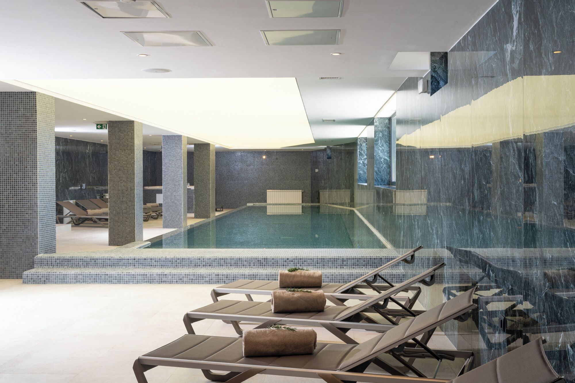 Piscine couverte