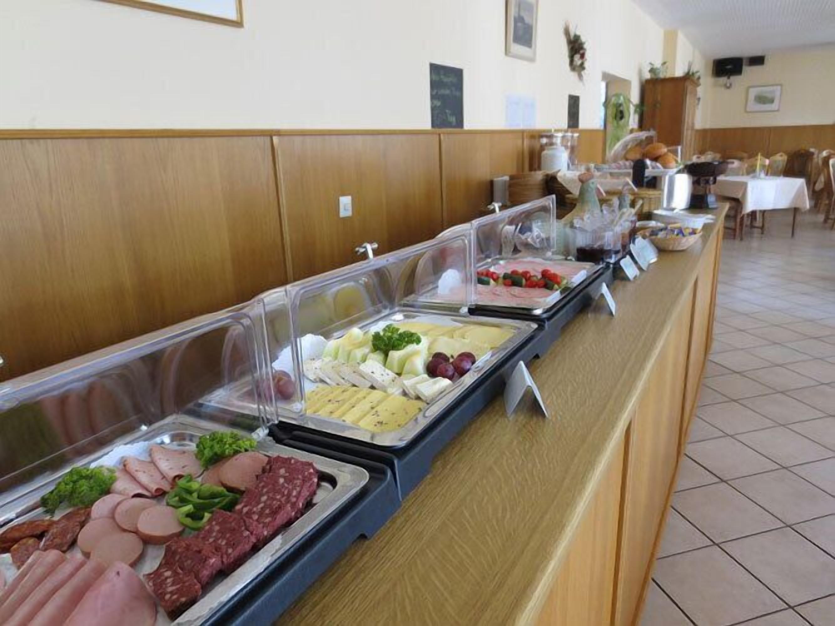 daily buffet breakfast (eur 7 per person)