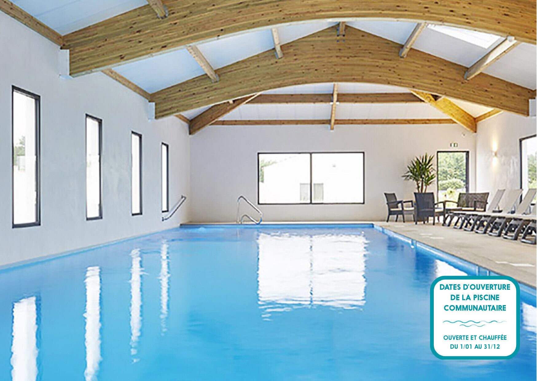 Piscine couverte, piscine chauffée