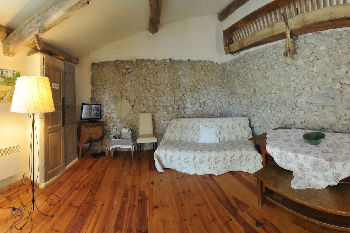 Casa de campo (Des Collines) | Área de sala de estar