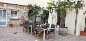 Breakfast and dinner served, German cuisine