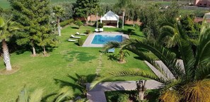 Traditional-Villa, 4 Schlafzimmer, eigener Pool | Ausblick vom Zimmer