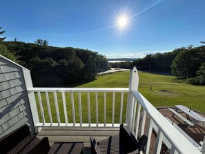 Uitzicht vanaf balkon