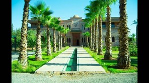 Façade de l’hébergement