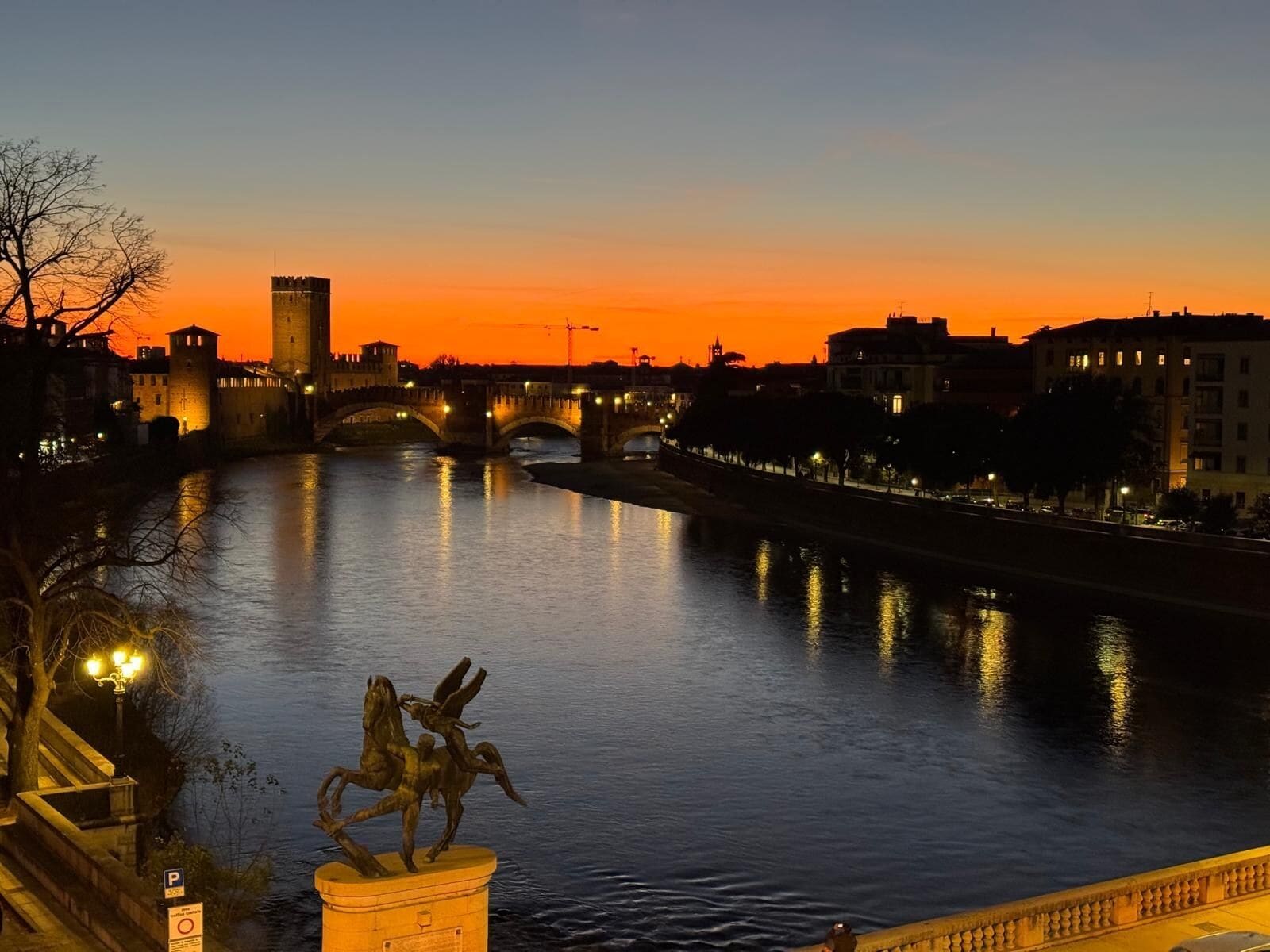 Vue depuis le balcon
