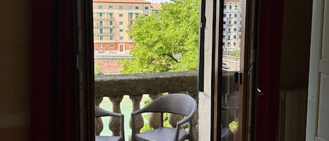 Chambre Double Deluxe, vue fleuve | Balcon